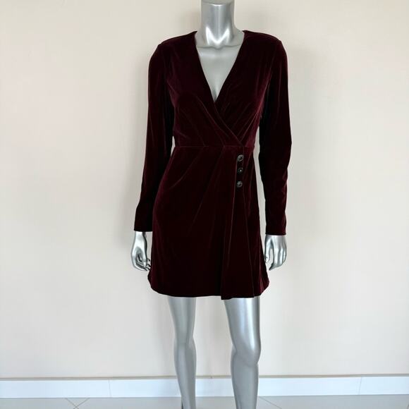 NWT!!! The Kooples women velvet dress 1 or M Retail 325$